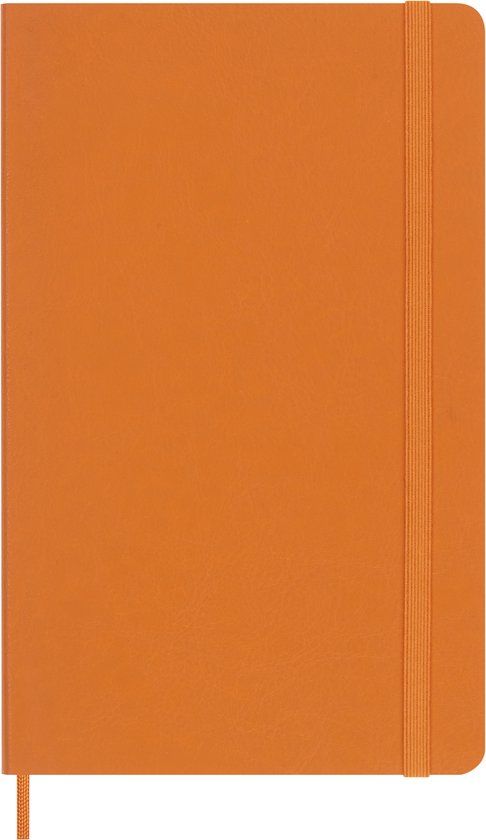 Moleskine Vegea Notitieboek Capri Large (13x21cm) Gelinieerd Zachte Kaft - Oranje