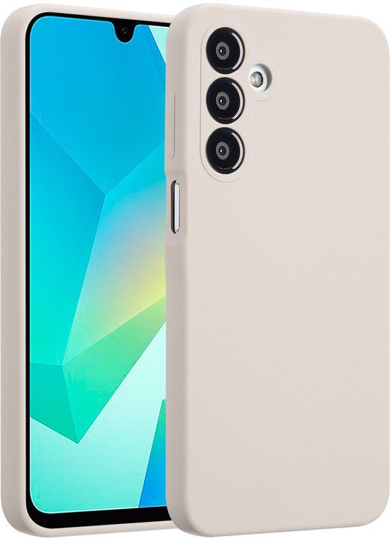 Accezz Liquid Silicone Backcover voor de Samsung Galaxy A16 - Stone