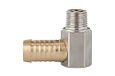 RIEGLER 108003-290.920 haakse schroefdraadtuit 90°, R 1/8 AG, slangaansluiting 9 mm, 1 stuk