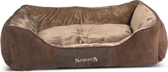 Scruffs Chester Box Bed - Bruin - L - 75 x 60 cm