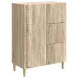 vidaXL Dressoir Sonoma Eiken 66 x 34,5 x 90 cm
