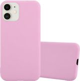 Cadorabo Hoesje geschikt voor Apple iPhone 12 MINI in CANDY ROZE