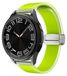 Wigento Samsung Galaxy Watch 6 / 5 / 4, 44mm en 40mm: Magnetische siliconen horlogeband, groene vervangende band