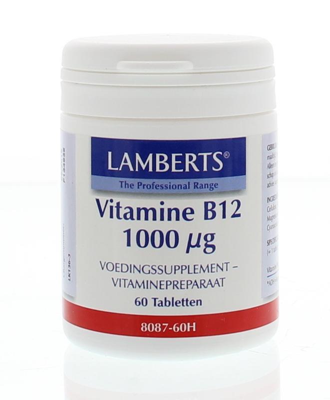 Lamberts Vitamine B 12 1000 mcg 60 TB