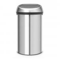 Brabantia Touch Bin Prullenbak - 60 liter - Matt Steel Fingerprint Proof