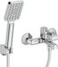 Laveo ALITA Wandmontage badkraan met doucheset Laveo chroom BVA_011D