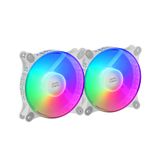 Mars Gaming MFDUOW Koelsysteem voor Computers - 12 cm Ventilator - Wit