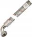 IBO, tuyau antivibratoire - 80 cm - 1 pouce - Flexible - Résistant à l'eau - Avec tresse métallique