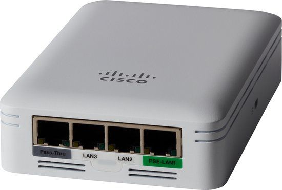 Cisco CBW145AC-E - Accesspoint - Dual-band WiFi 5 - 1350 Mbps - PoE - Grijs