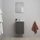 Ensemble de meubles de salle de bain en ligne - 45 cm - Anthracite mat