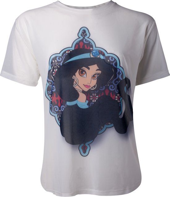Difuzed Disney - Princes Jasmine Sublimation Mesh Women s T-shirt - 2XL