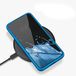 Samsung Galaxy S22 Ultra Hoes, zachte, flexibele siliconen gel rubberen stootbescherming hoes met anti-val lenscamerabescherming, slanke, schokbestendige Samsung Galaxy S22 Ultra Case, Blue Reef