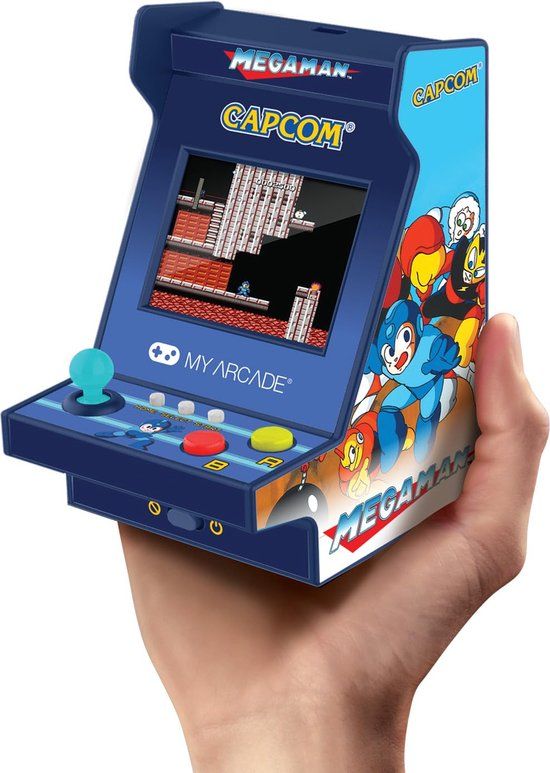 My Arcade Nano Player Megaman 4.5´´ Retroconsole Transparant One Size / EU Plug