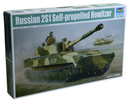 Trumpeter 05571 modelbouwset Russian 2S1 zelfpropelled howitzer