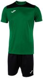 Joma Phoenix II Korte Mouw Set Groen XL Man