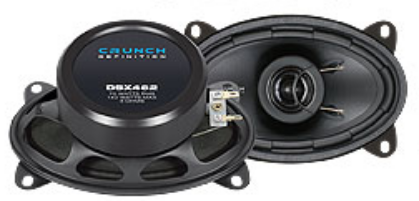 crunch DSX462 - Auto luidspreker - 2-weg - 4 Ohm - 70 watt