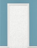 Merkloos / Sans marque Wicotex Deurgordijn - wit - 90 x 220 cm - kralengordijn - vliegenwerend