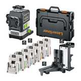 Laserliner PowerPlane-laser 3G Multi 18V | Incl. 7 adaptateurs secteur - 036.380-1