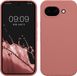 kwmobile hoesje geschikt voor Google Pixel 10a - Hoesje met siliconen coating - Smartphone case in winter roze