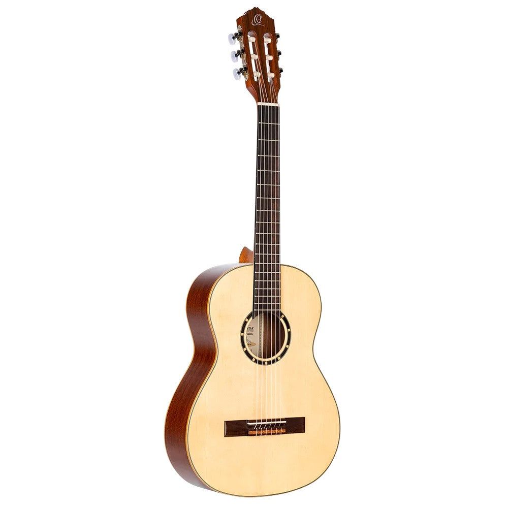 Ortega R121G-3/4 Family Series 3/4-Size Classical Guitar - Natural with Gig Bag