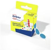 Avery RP15B, Blauw, Rond, Permanent, Papier, FSC, 1,5 cm