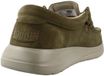 HEYDUDE Wally Comf Suede Chaussures pour homme Vert olive foncé/Gris pierre - Taille 42