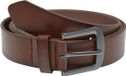 Urban Classics Easy Synthetic Leather Belt Riem bruin S-M Polyurethaan - Basics