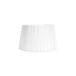 Zarivy Witte lampenkap E27, 30 x 22 x 17 cm, open conisch ontwerp