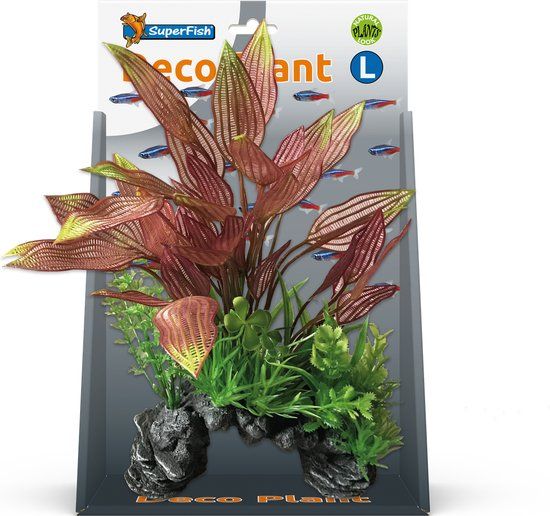 Superfish Deco Plant L Henkelianus - 75 cm - Kunstplant