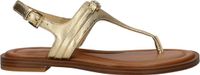 MICHAEL Michael Kors Michael Kors Mandy Thong Sandal Sandalen - Dames - Goud - Maat 36