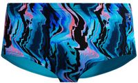Speedo Heren Zwemslip Printed 13.5Cm Zwart/Blauw