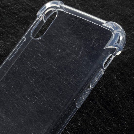 iPhone X Hoesje Anti-shock TPU Softcase - Transparant
