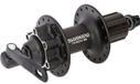 SHIMANO Achternaaf Shimano FH-M525 8/9/10 speed - 36 gaats 6 bouts remschijfbevestiging - zwart