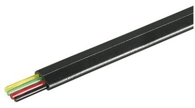 Wentronic 93304 Telefoonkabels Zwart 100m