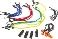 30 Delige Elastiek en Spinhakenset - H130561