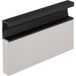 Viefe SIX Poignée de meuble en aluminium, 197 mm - noir lave