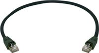 Telegärtner 100008749 RJ45 Netwerkkabel, patchkabel CAT 6A S/FTP 5.0 m Zwart