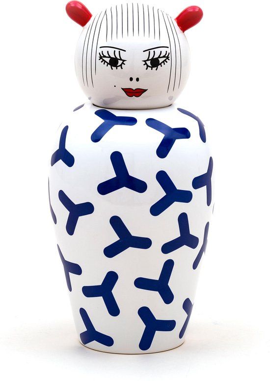 Seletti Dolomite Vaas Zoe - 25.5 cm - Multi