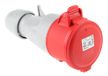 Legrand P17 Tempra Pro Power Connector Socket Rood 3P N + E, 415V / 32A, kabelmontage IP44