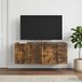 Maison Exclusive - Meuble TV mural 78,5 x 31 x 30 cm chêne fumé bois d'ingénierie