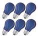 Osram 6 x LED Filament Leuchtmittel Tropfen bunt 1,6W = 15W E27 blau