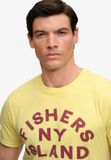 Superdry Outdoor Type T-shirt Heren L Katoen Limegeel