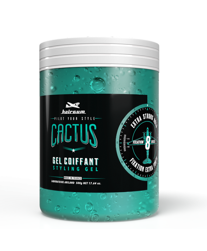 Hairgum HGF500CACTUS - Haargel - 500 ml - Heren