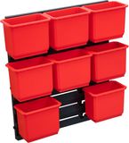 QBRICK set FX gereedschapsplaat met 8 bakjes