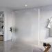 FortiFura Galeria Vrijstaande Inloopdouche - 180x200cm - Mat glas - Antikalk - 8mm veiligheidsglas - 2 zijwanden - Wit mat