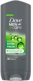 Dove Men+Care Extra Fresh Shampoo & Showergel - 12 x 400 ml