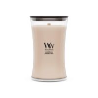 WoodWick Crystal Ginger Geurkaars Cilinder Beige 1 stuk(s)