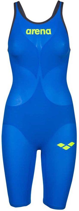 Arena Powerskin Carbon Air2 Open Back Competition Swimsuit Blue FR 28 Women