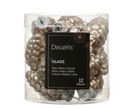 Decoris Dennenappel glas enamel matt mix VII