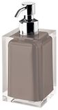 Gedy Rainbow zeepdispenser van kunsthars, 7 x 7 x 16,2 cm